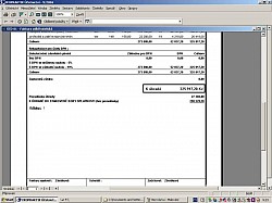 Účetnictví, screenshoty programu z části...
